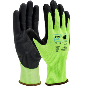 PRO FIT "HIVIS" Nitril Schnittschutz Handschuh